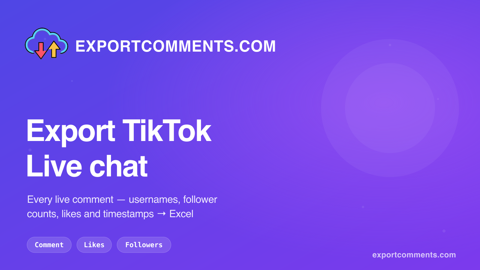 How to export TikTok Live chat